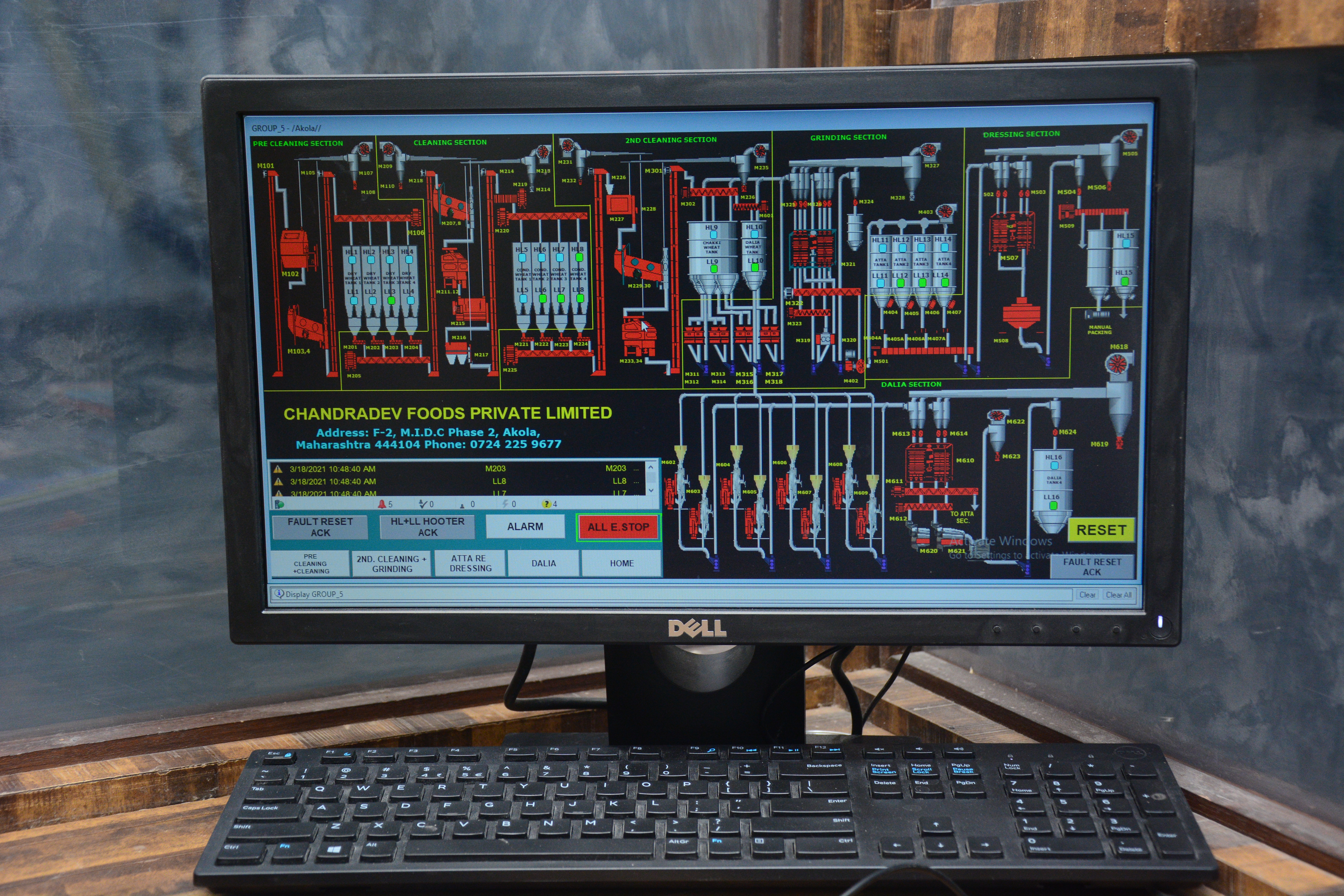 plc display